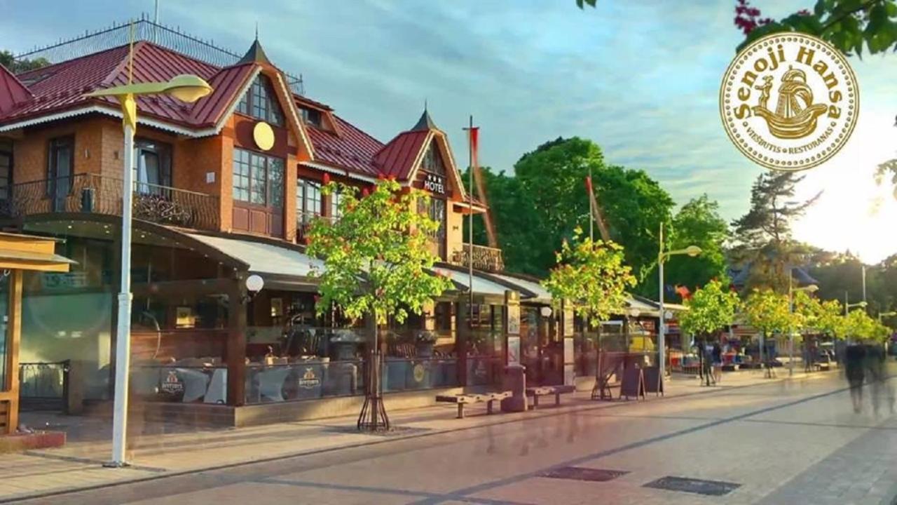Senoji Hansa Hotel Palanga Dış mekan fotoğraf